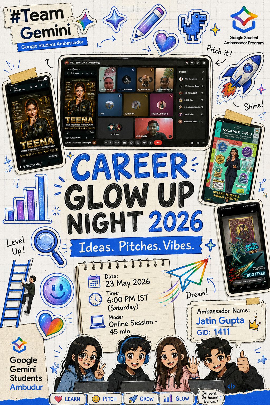 CAREER GLOW UP NIGHT - (May)