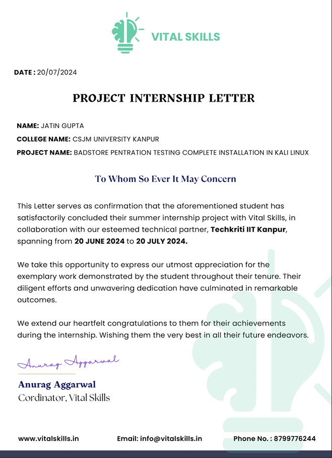Certificate 1